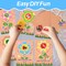 Mother’s Day Card Making Kit for Kids – 24 Sets DIY Flower Greeting Cards with Pom-Poms, Straws & Stickers, Spring Craft Activity for Classroom, School & Home Gifts for Mom